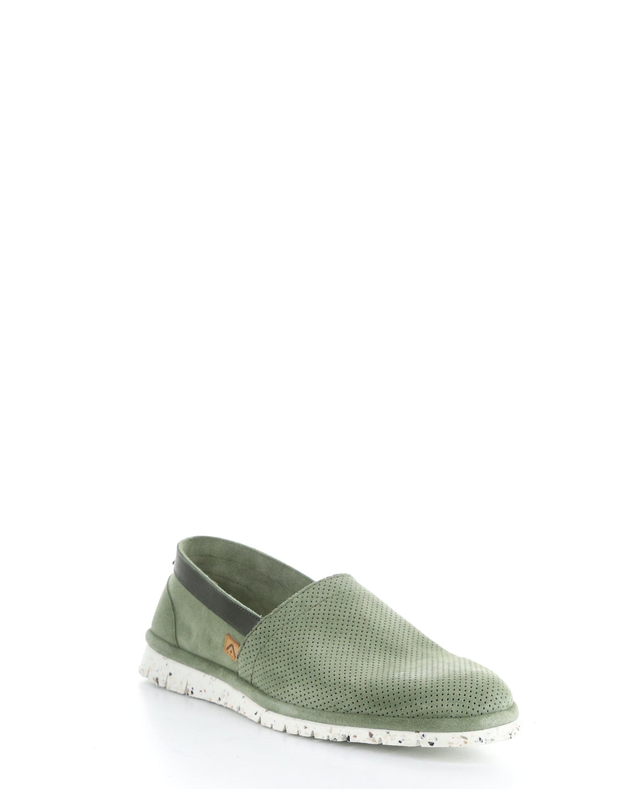 11162 GREEN Round Toe Shoes