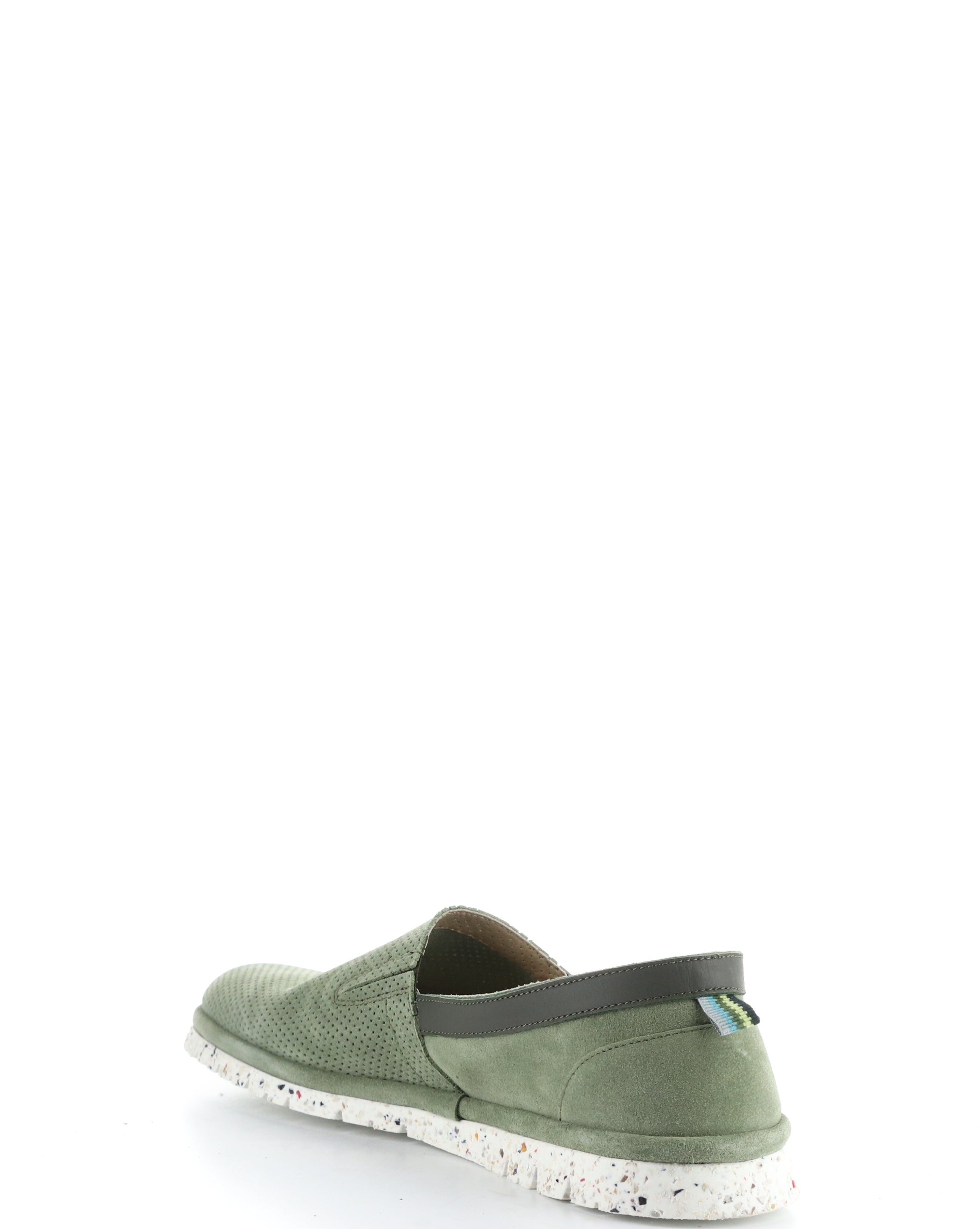 11162 GREEN Round Toe Shoes