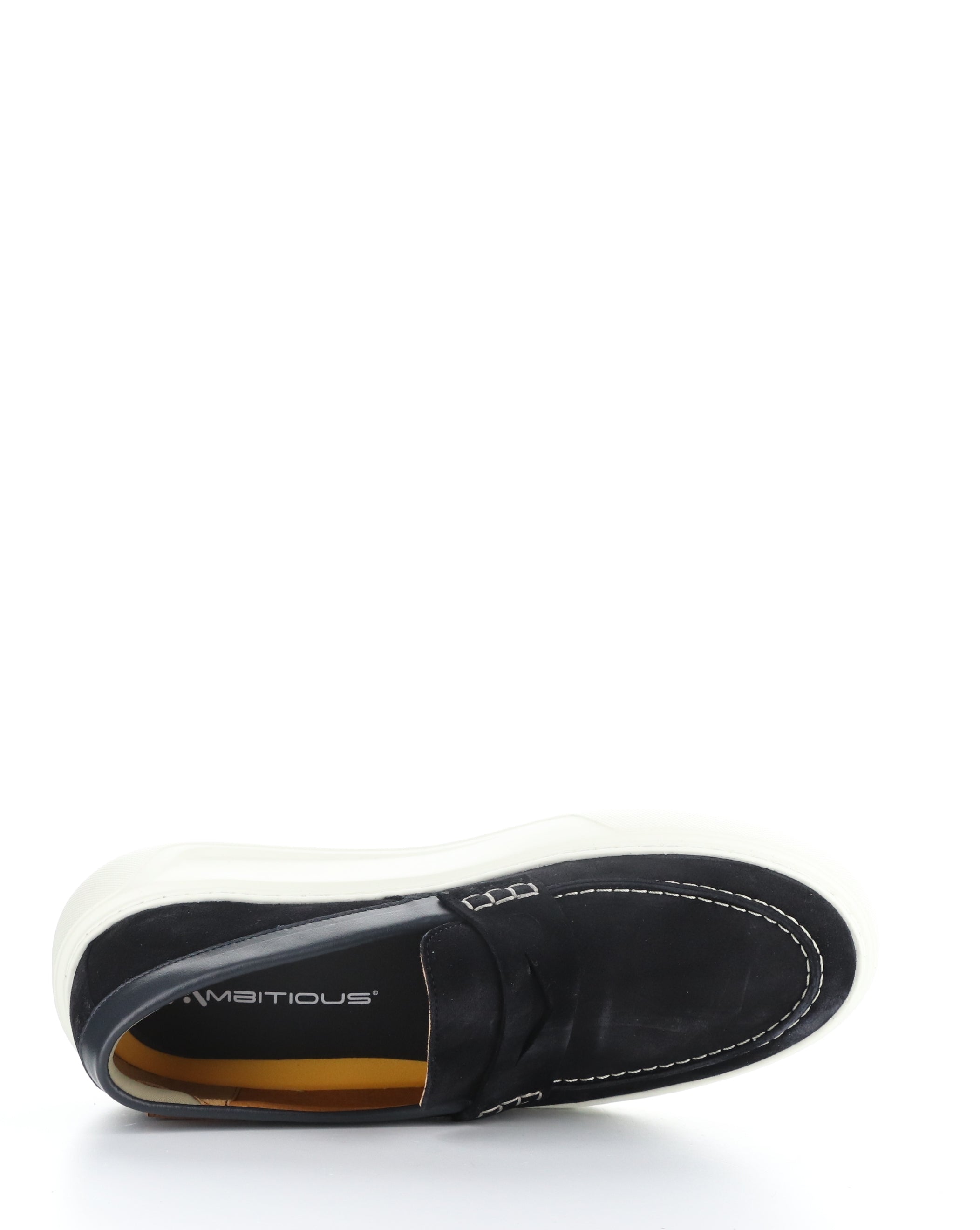 13221A NAVY Round Toe Shoes