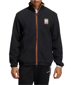 Adidas Mens Adiplore 2.0 Fleece Track Jacket Sweatshirt