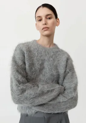 Alpaca Sweater - Soft Grey