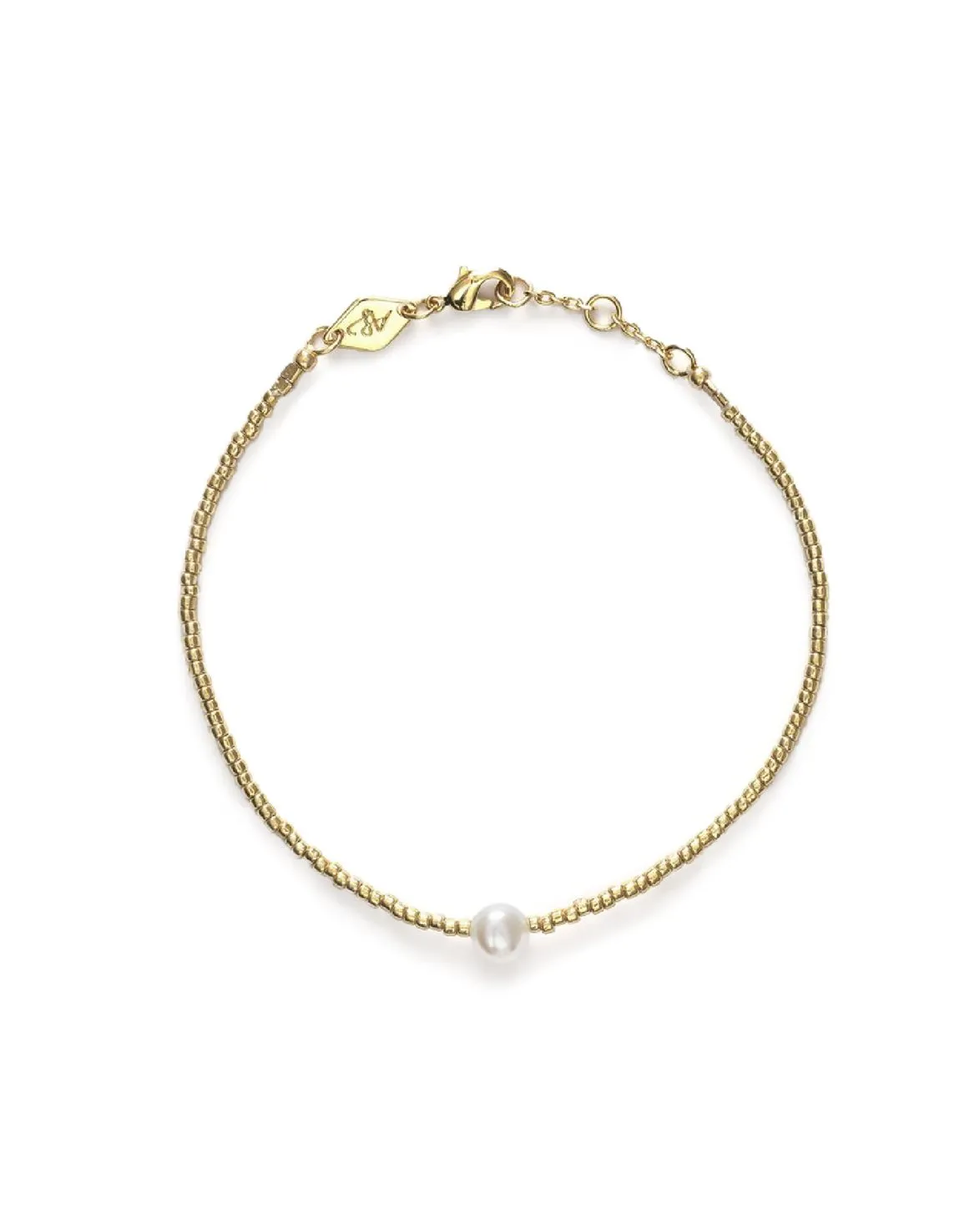 Anni Lu Pearly Bracelet Gold