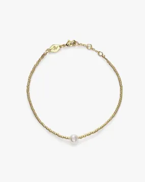 Anni Lu Pearly Bracelet Gold