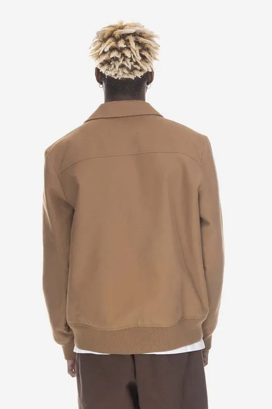 A.P.C. jacket Blouson Gilles men's brown color