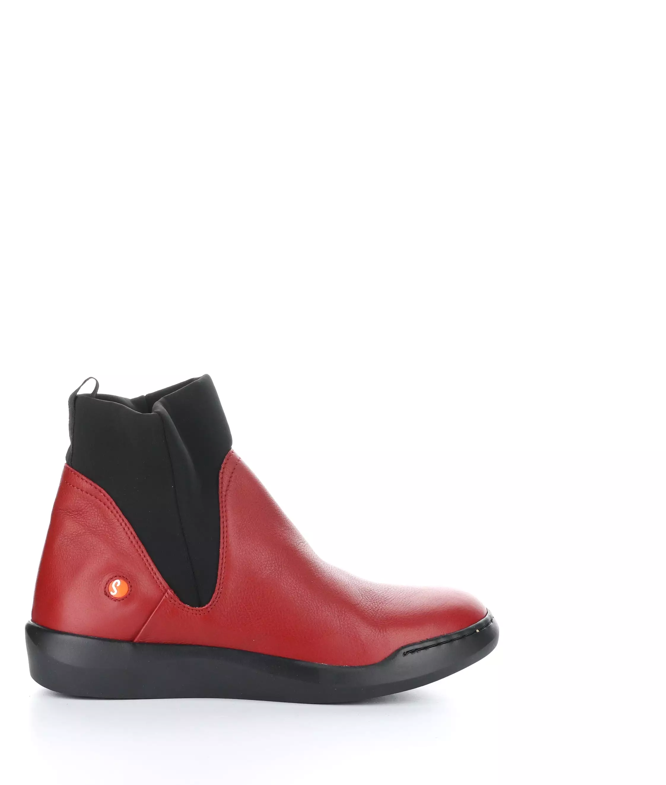 BETH655SOF 002 RED/BLACK Elasticated Boots