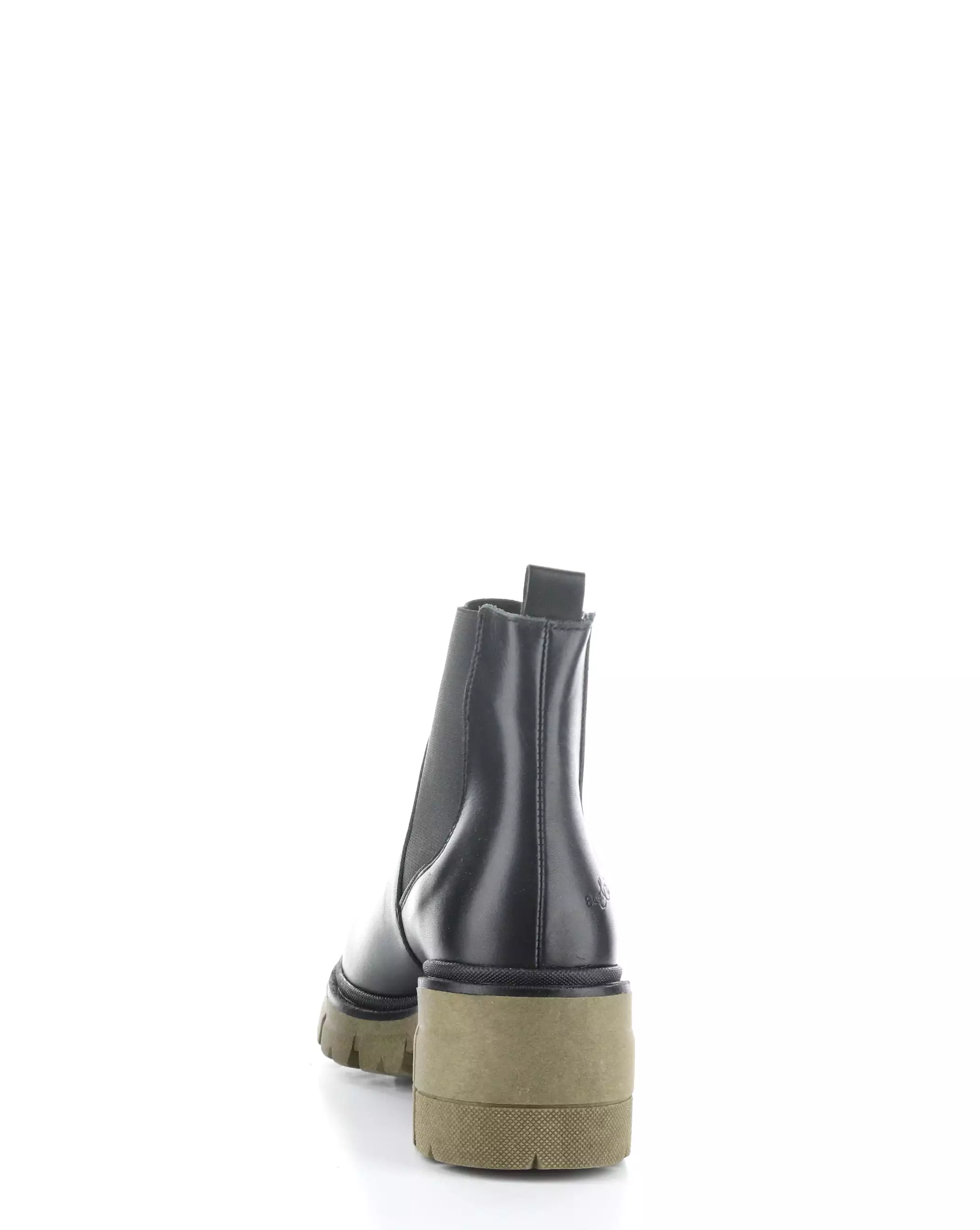 BIANC BLACK/KHAKI Elasticated Boots