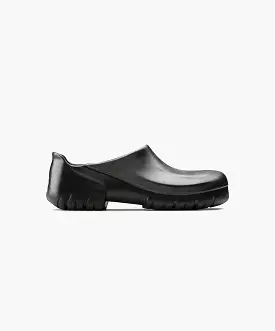 Birkenstock A640 Black Clogs with Steelcap Toe