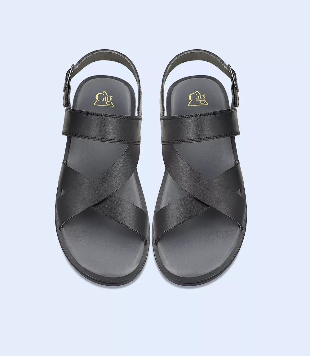 BM5587-BLACK-Men Sandal