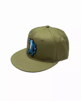 BOB Green Dancing Tiger Hip Hop Cap