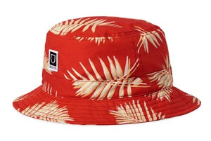 BRIXTON BETA PACKABLE BUCKET HAT ALOHA OFF WHITE