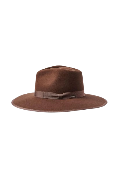 BRIXTON HAT JO RANCHER DARK TAN