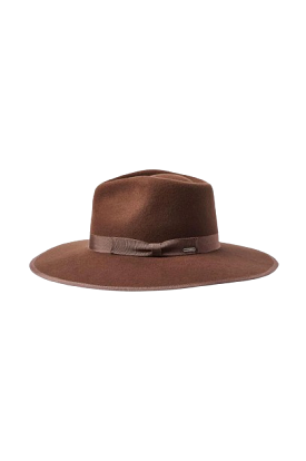 BRIXTON HAT JO RANCHER DARK TAN