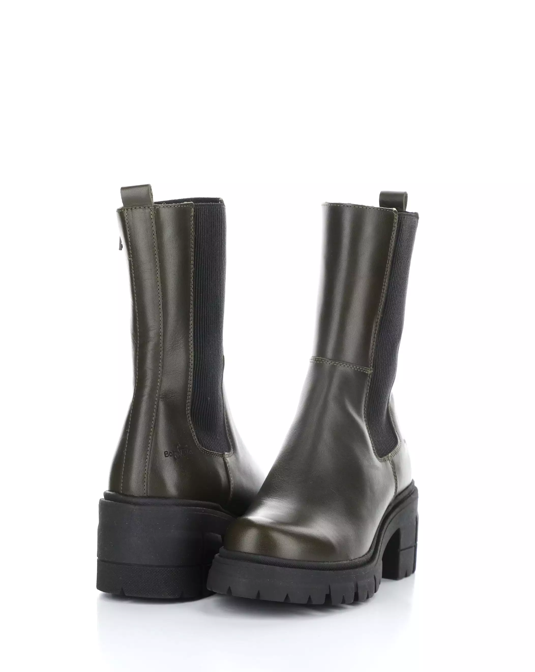 BRUNAS OLIVE/BLACK Elasticated Boots