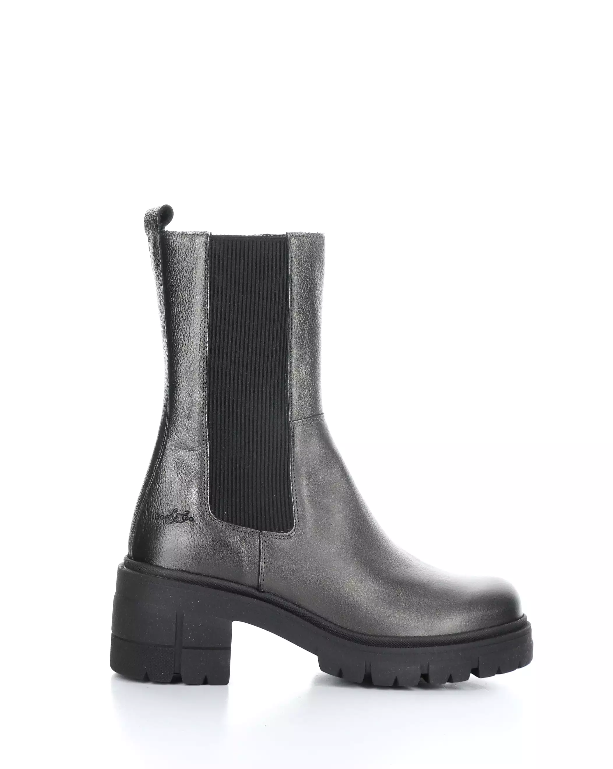 BRUNAS STEEL/BLACK Elasticated Boots