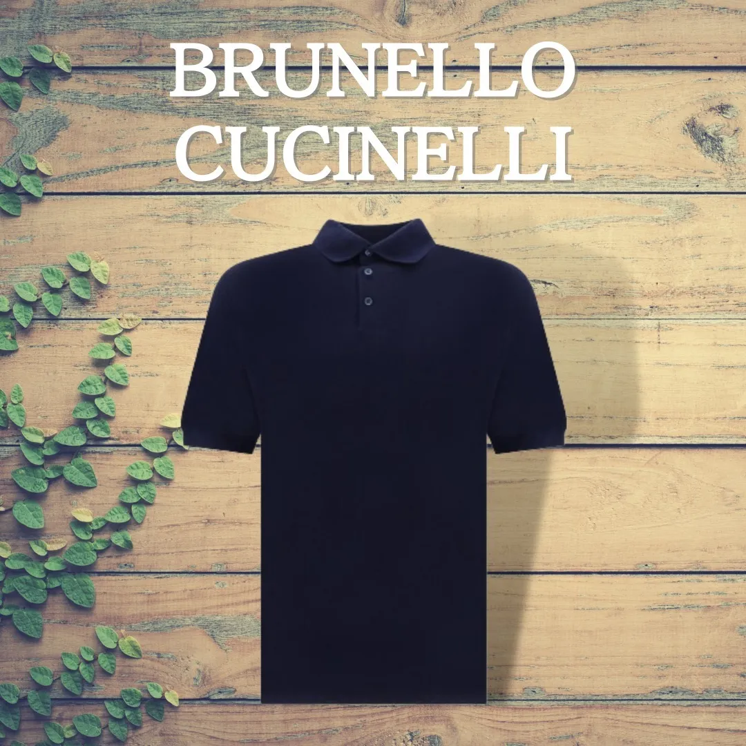 BRUNELLO CUCINELLI  |Cotton Short Sleeves Front Button Polos