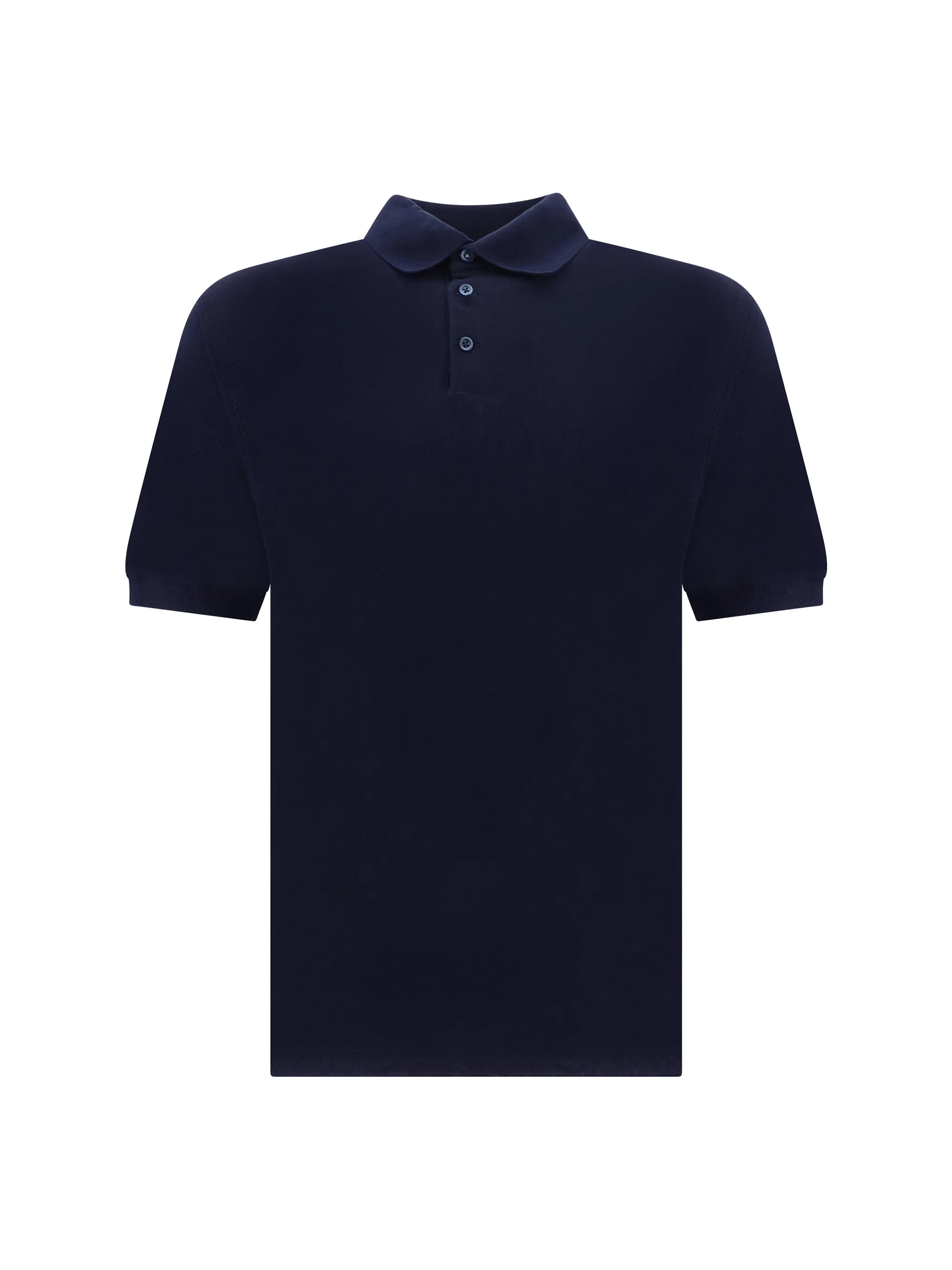 BRUNELLO CUCINELLI  |Cotton Short Sleeves Front Button Polos