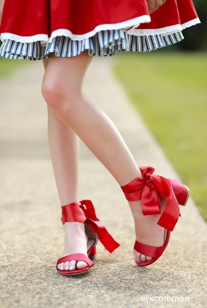 Burgundy Satin Block Heel Sandal with Wrapped Satin Tie