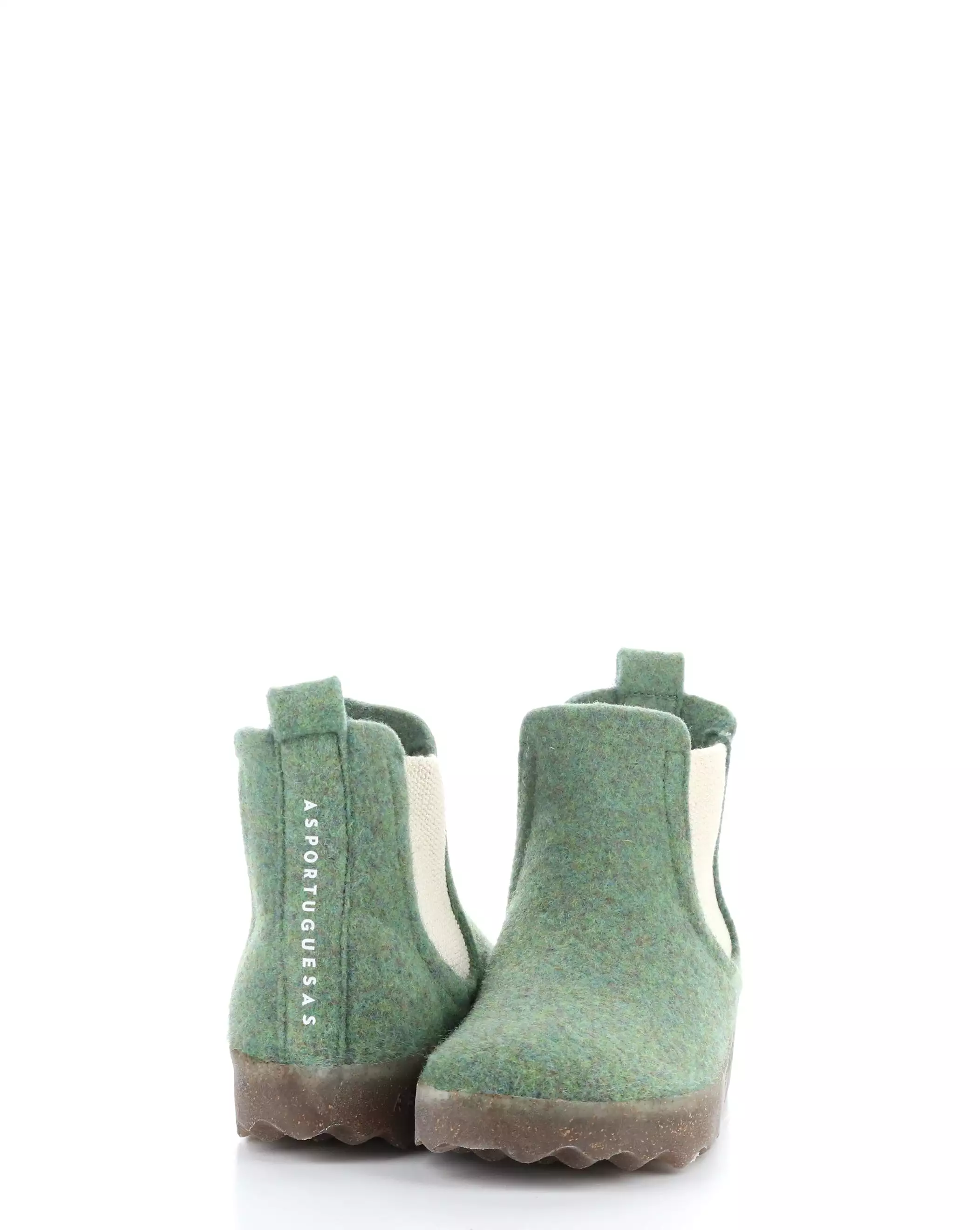 CAIA084ASP Green Elasticated Boots