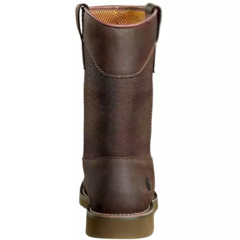 Carhartt Men's 10 Steel Toe WP Wedge Wellington Work Boot -Brown- FW1230-M