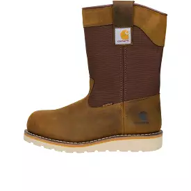 Carhartt Wellington Wedge Boot Steel Toe Brown