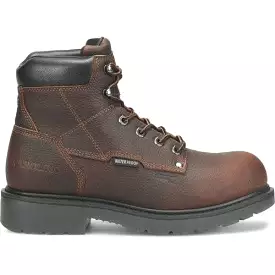 Carolina Men's Dice 6 Comp Toe WP Slip Resistant Work Boot -Brown- CA6011