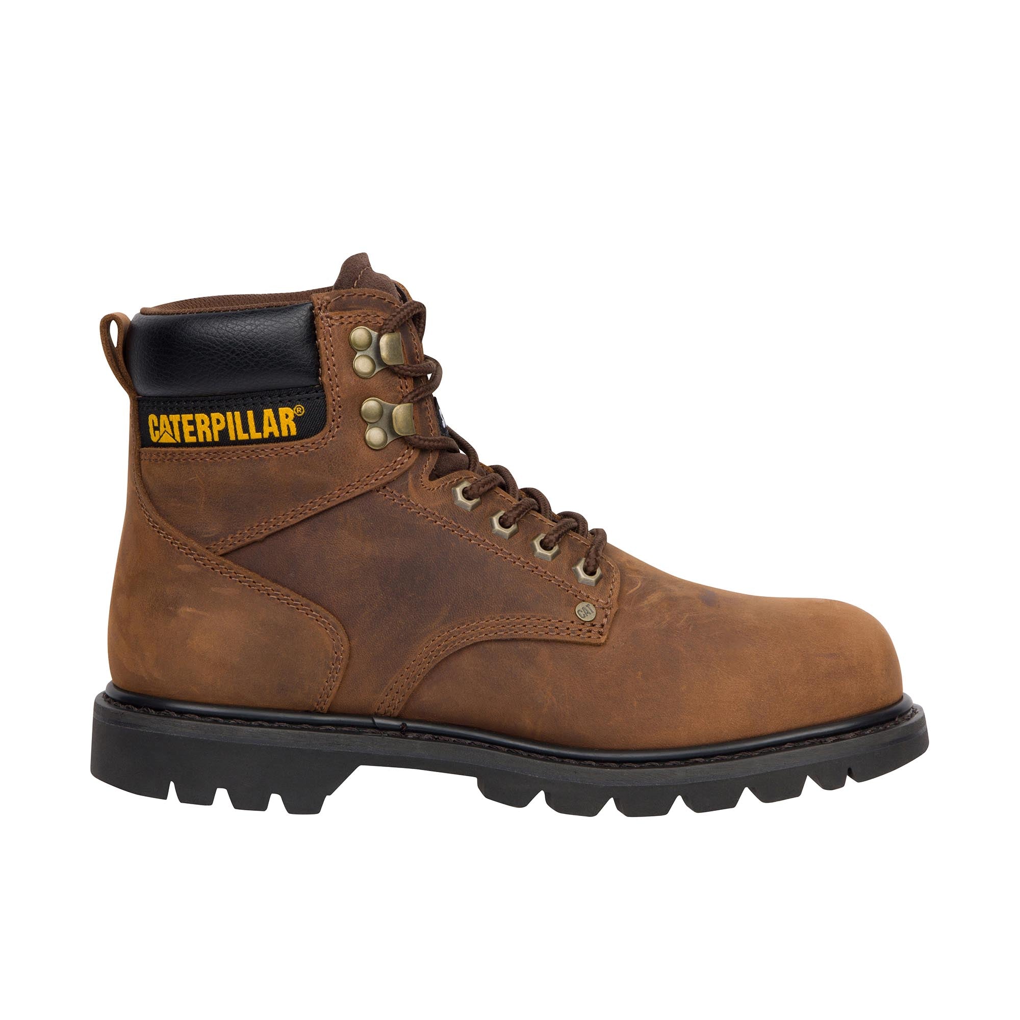 Caterpillar Second Shift WP Steel Toe Dark Brown