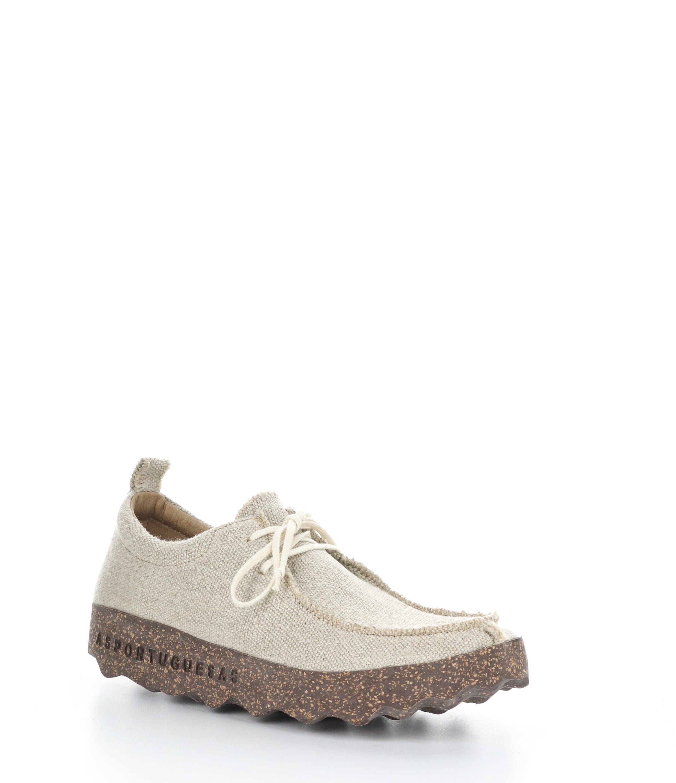 CHAT025ASP NATURAL/BROWN Round Toe Shoes