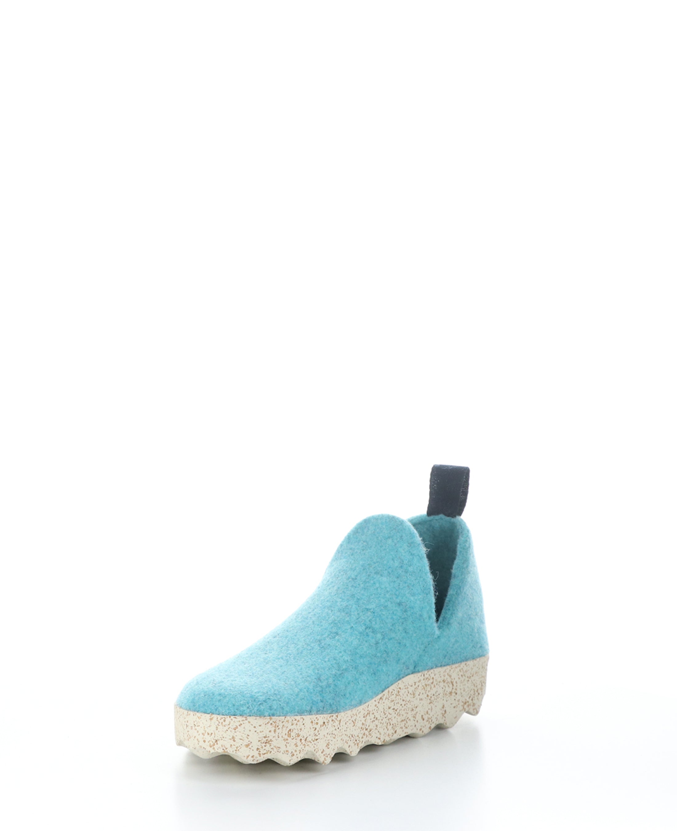 CITY 051 AQUA Round Toe Shoes