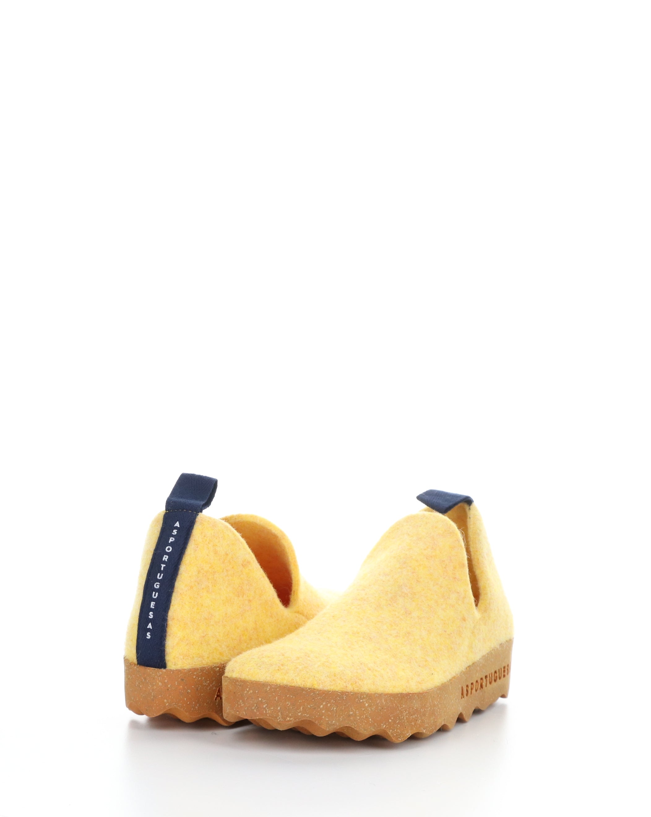 CITY 071 YELLOW Round Toe Shoes