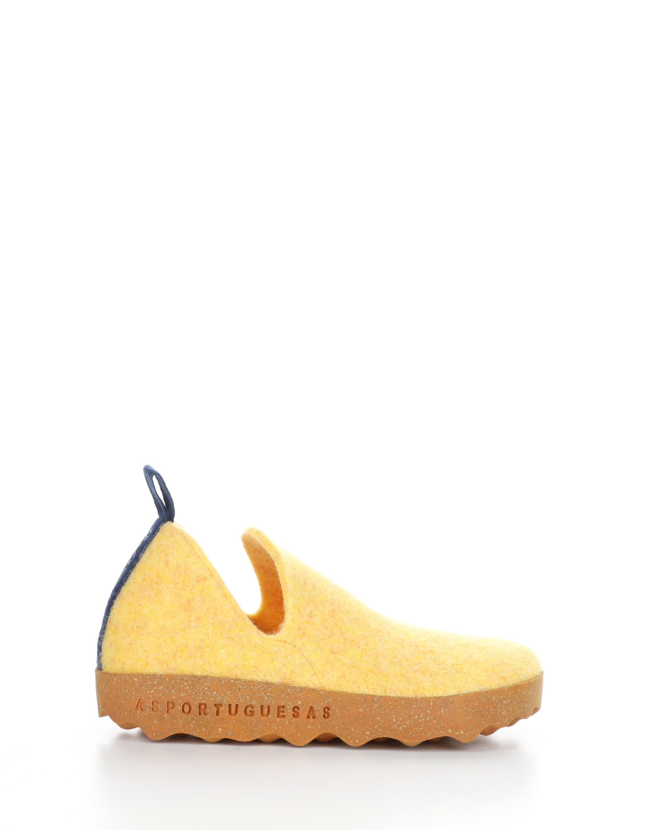 CITY 071 YELLOW Round Toe Shoes