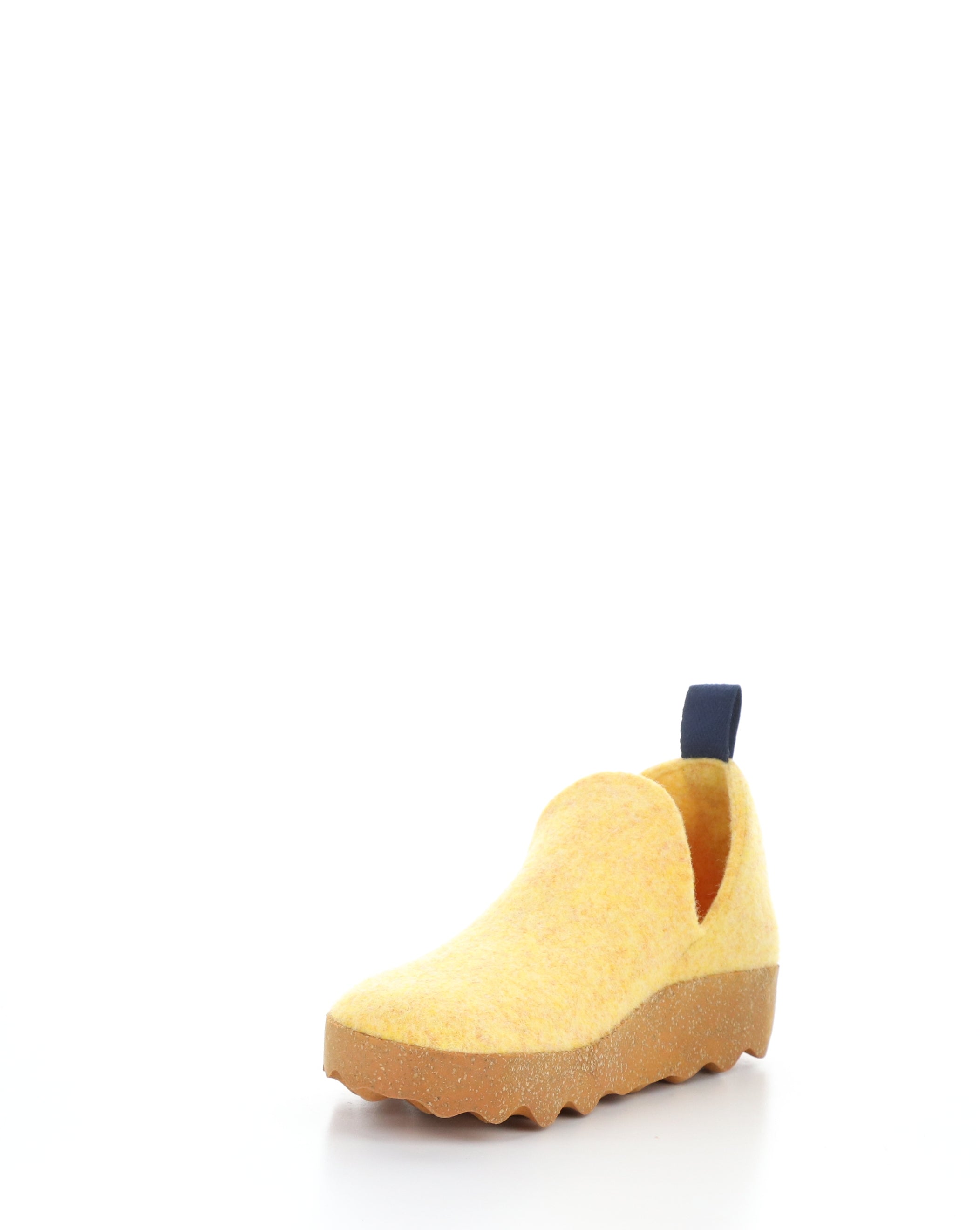 CITY 071 YELLOW Round Toe Shoes