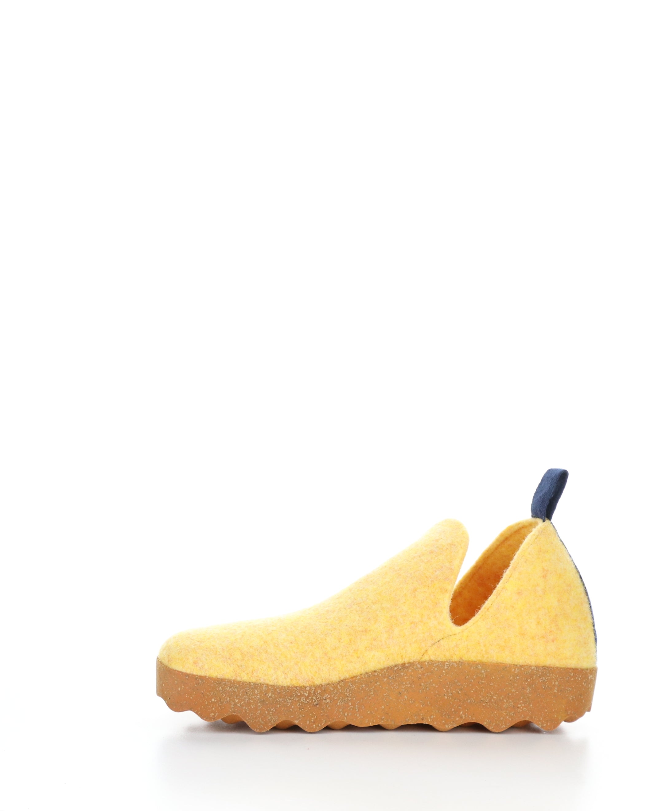 CITY 071 YELLOW Round Toe Shoes