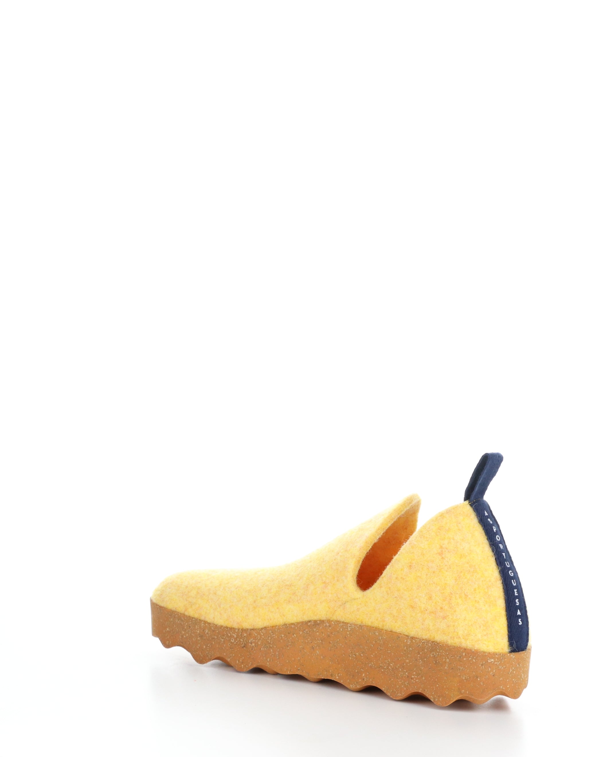 CITY 071 YELLOW Round Toe Shoes