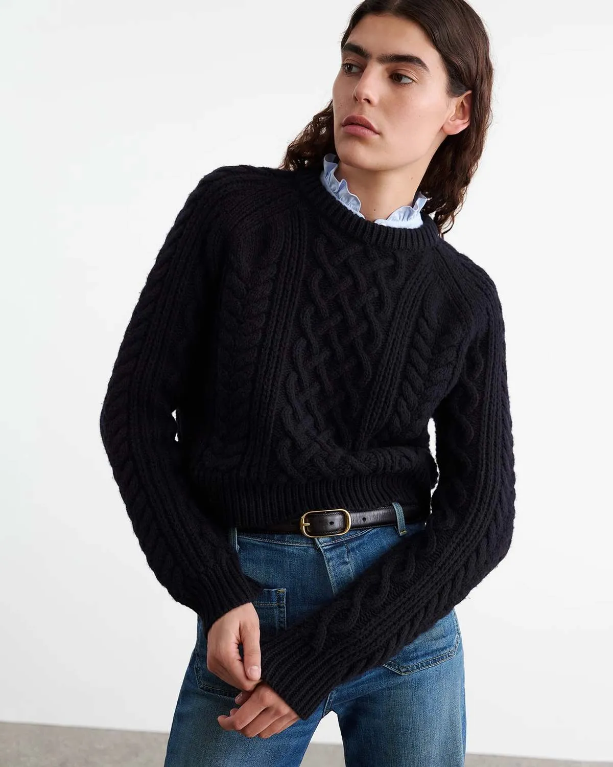 Coras Sweater - Navy