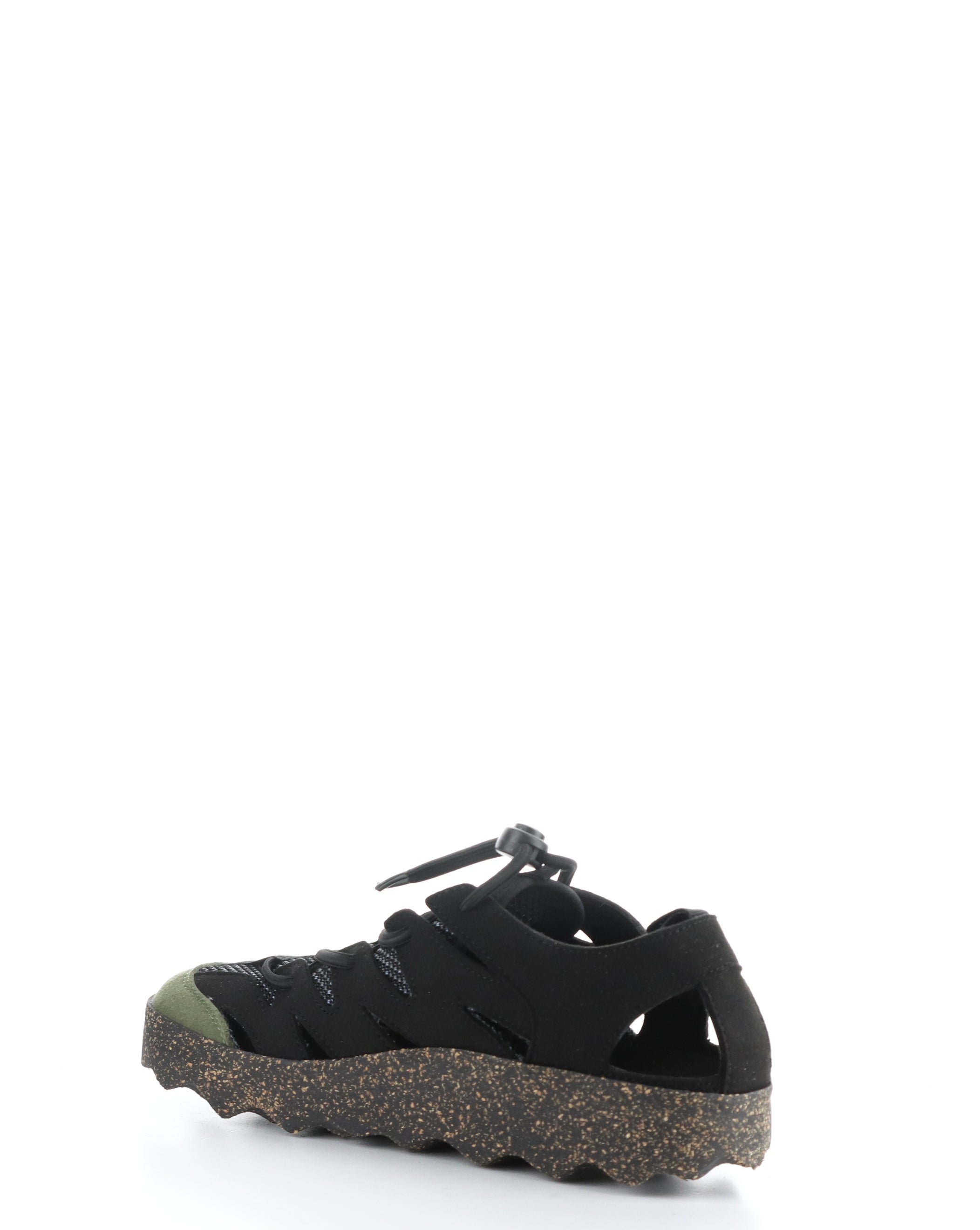 CURE181ASPM 000 BLACK Round Toe Shoes