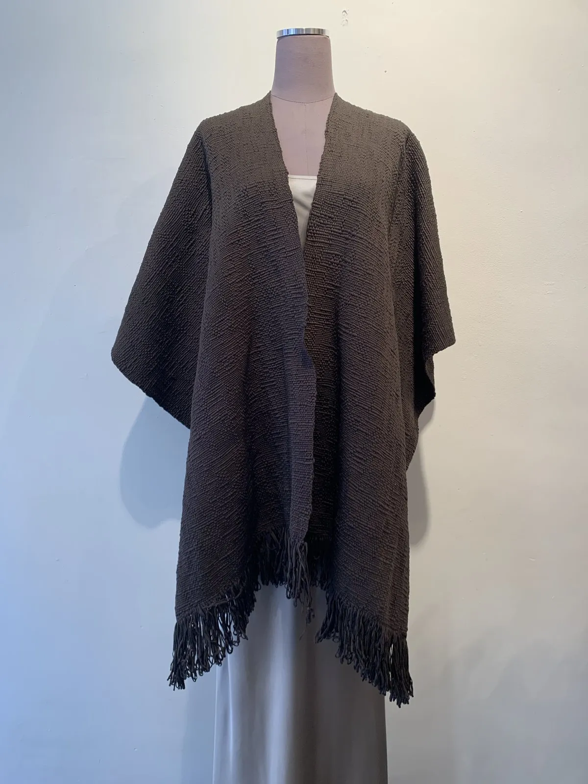 Curvy Fringe Short Duster coat 