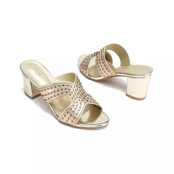 Diamante Wide Strappy Sandal BB 46