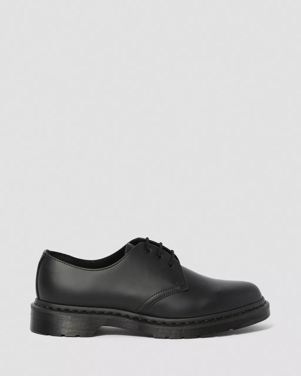 Doc Martens UNISEX 1461 MONO SMOOTH LEATHER OXFORD SHOES (Black Smooth)