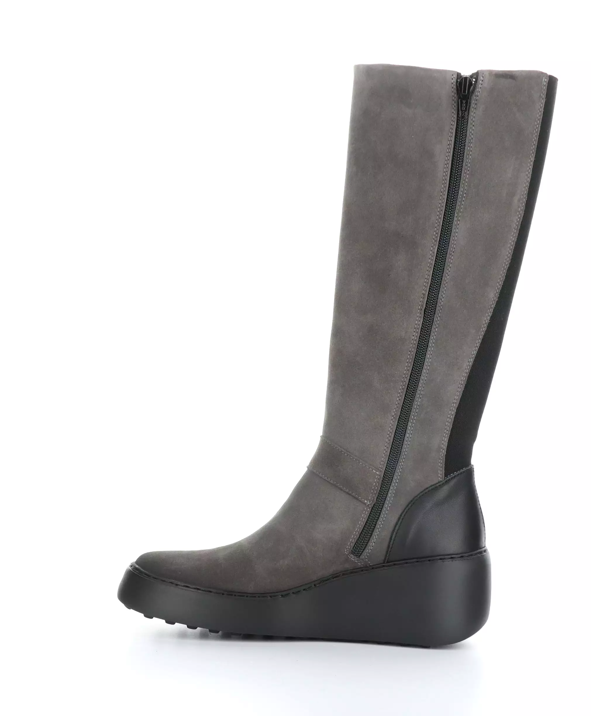 DOVA598FLY 001 ANTHRACITE/BLACK Elasticated Boots