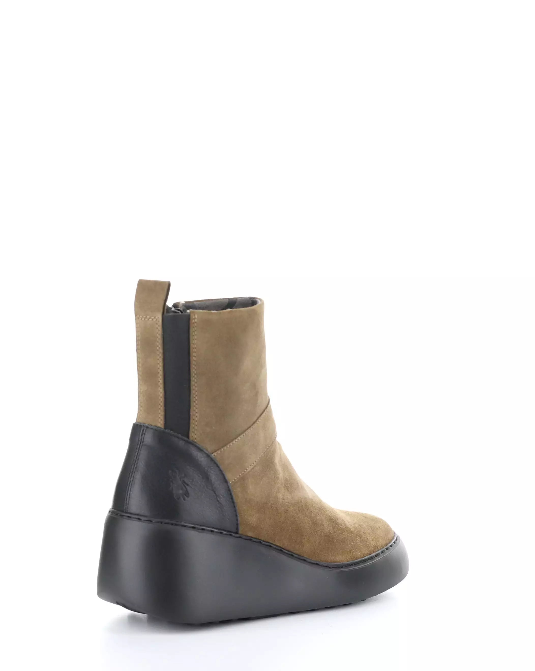 DOXE604FLY 002 TAUPE/BLACK Elasticated Boots