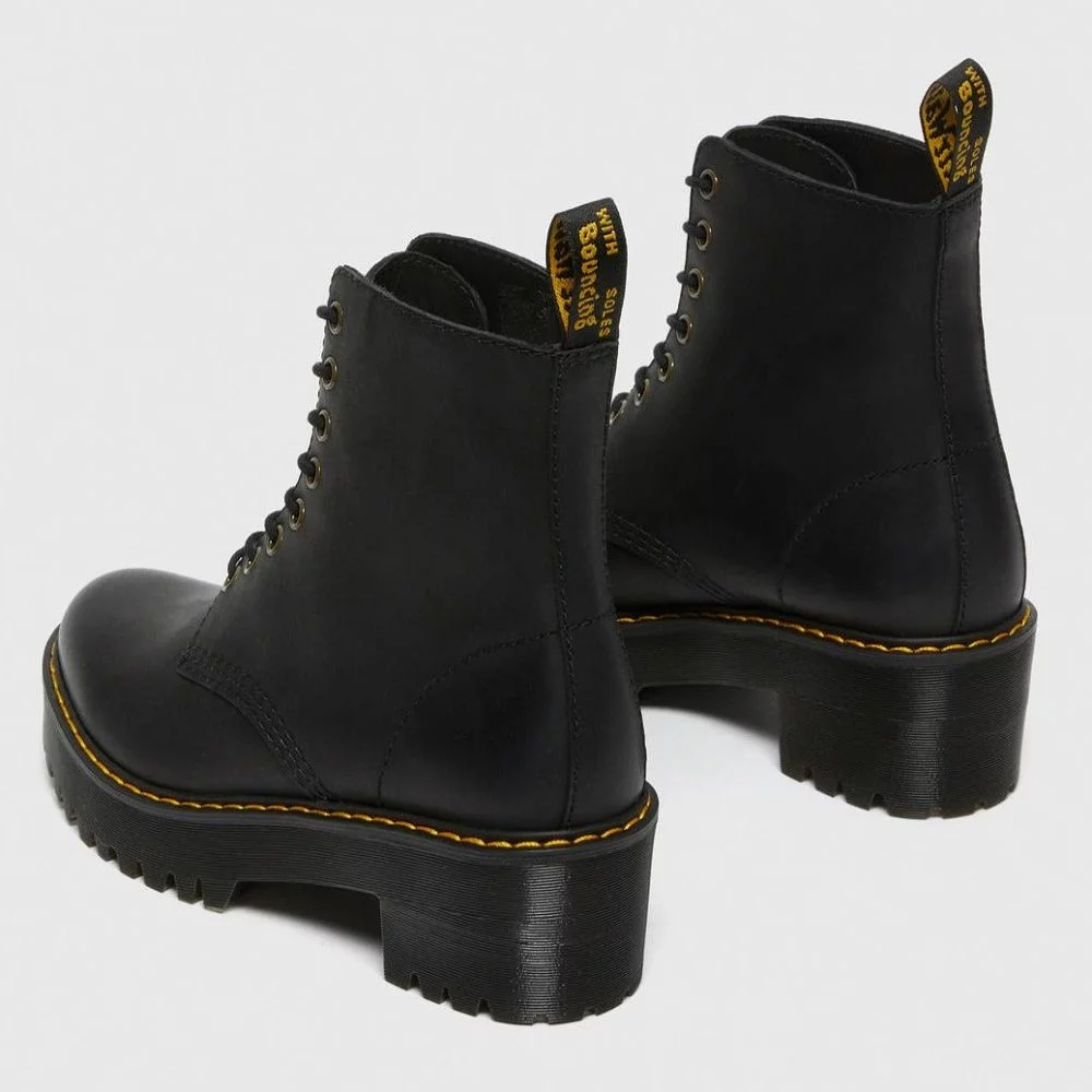 Dr. Martens Women's Shriver Hi Wyoming - Black