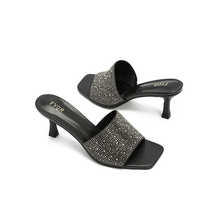 Embellished Square Toe Sandal HL 164