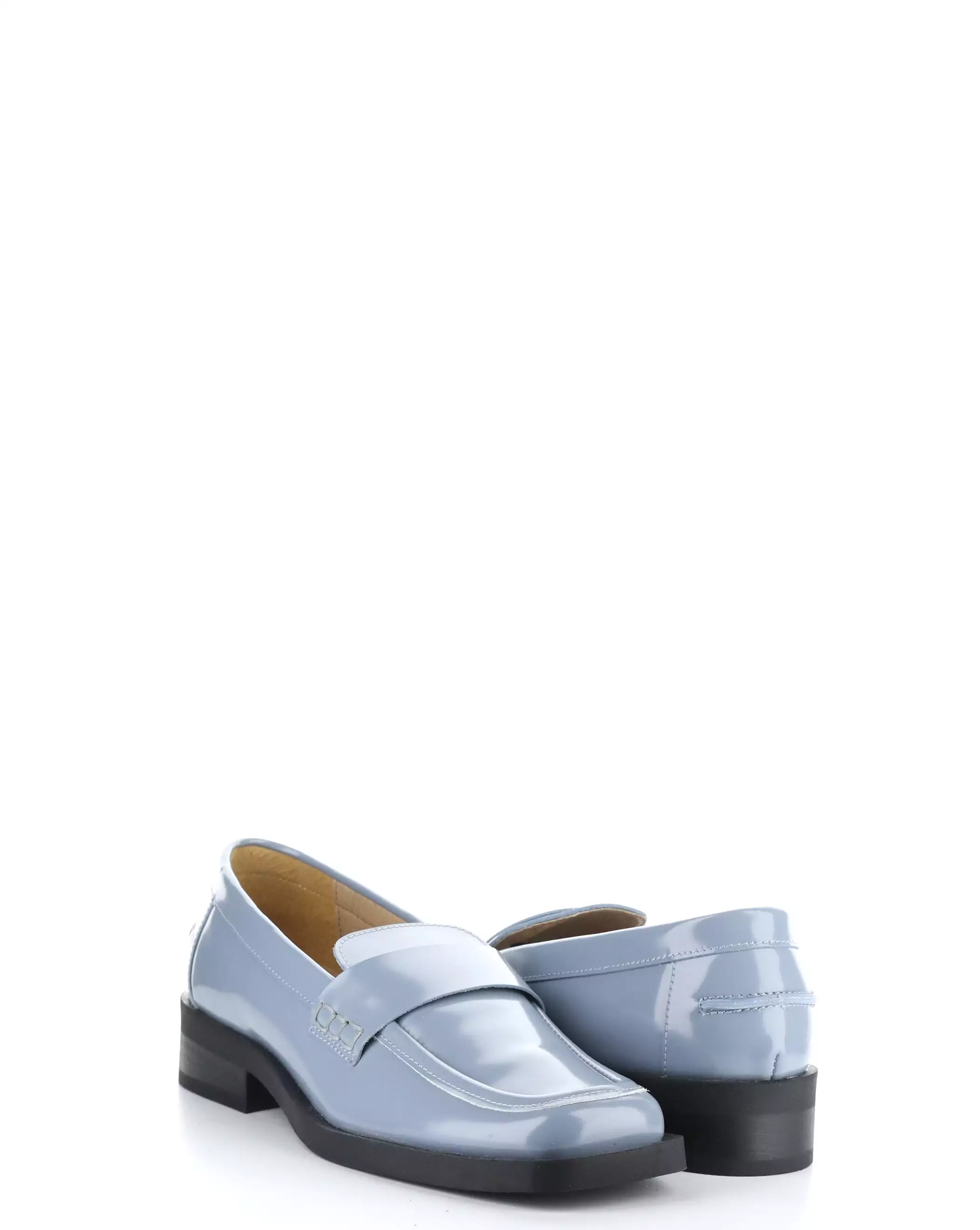 EMILY STEEL BLUE Round Toe Shoes