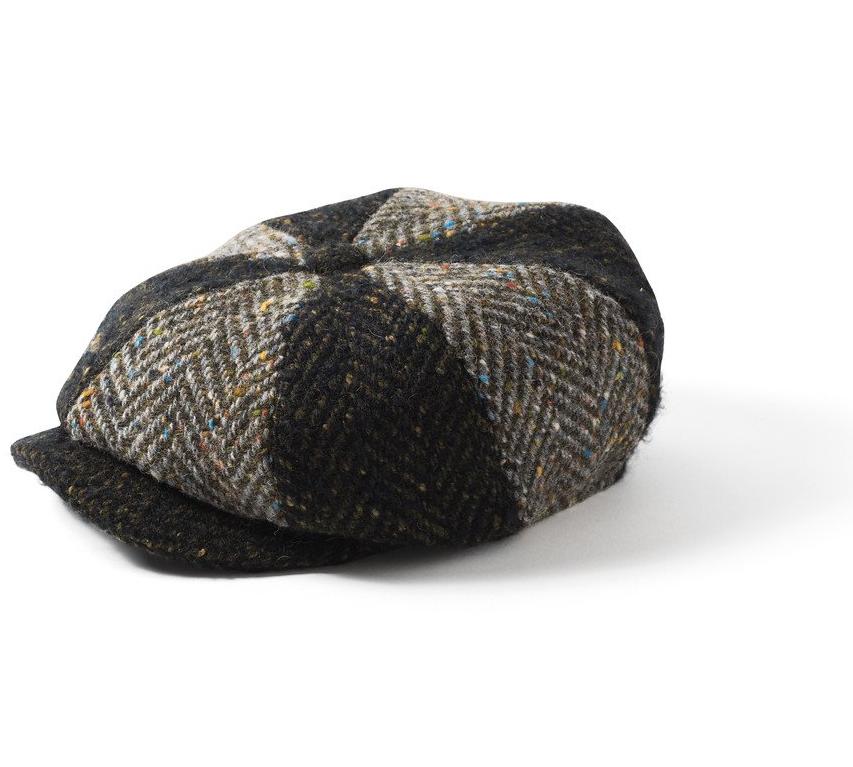 Failsworth Donegal Multi Tweed 8 Piece Cap