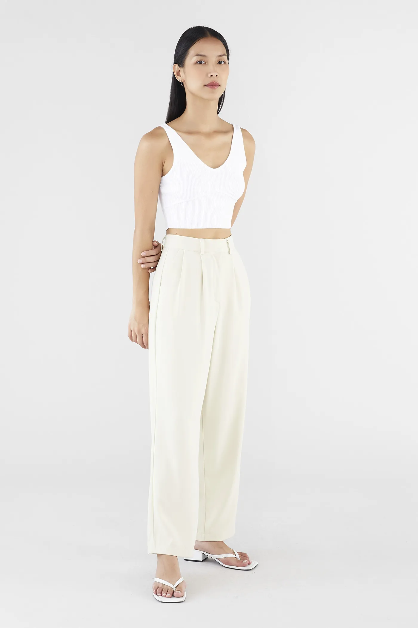 Felice V-Neck Crop Tank