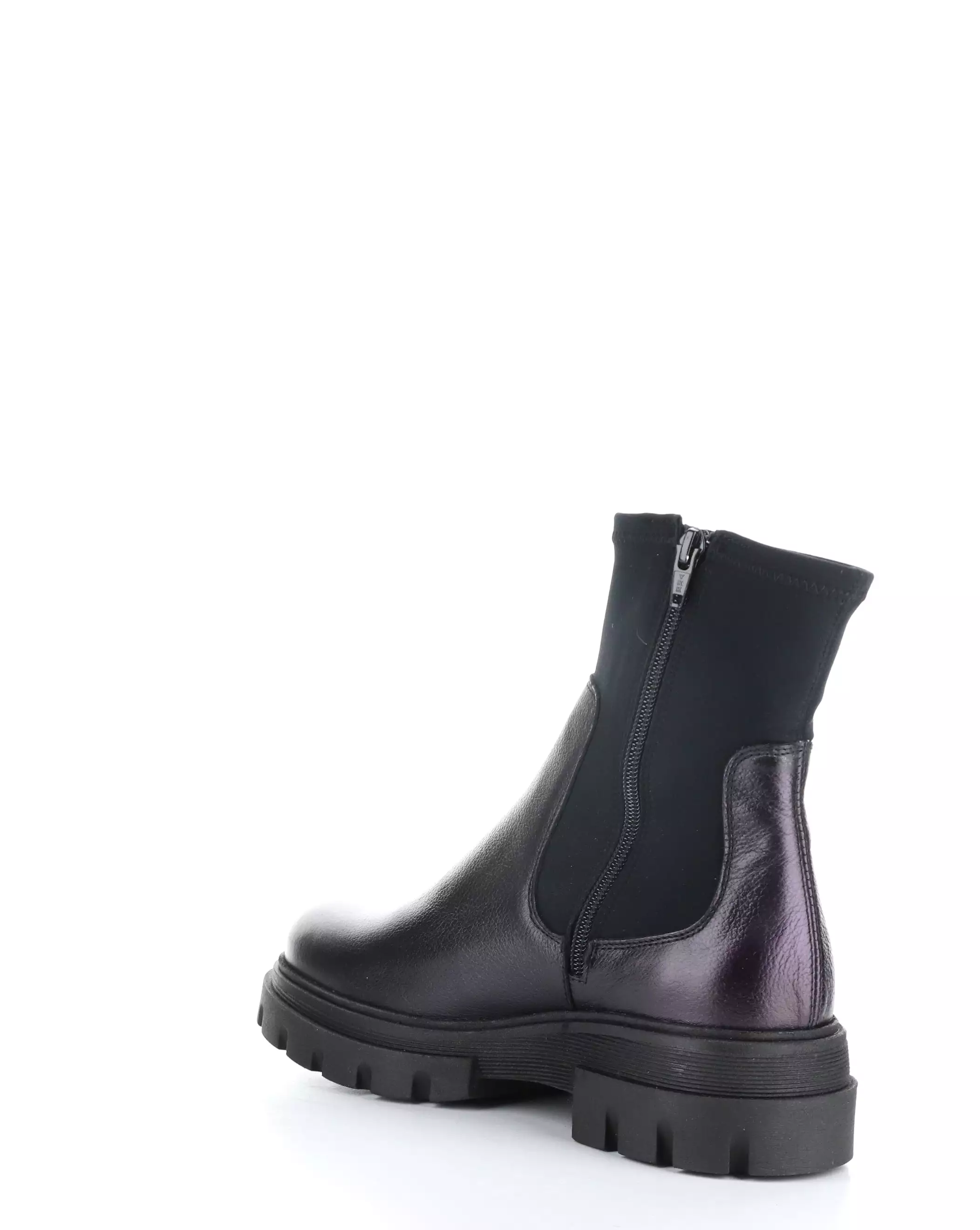 FIVE MAGENTA/BLACK Elasticated Boots