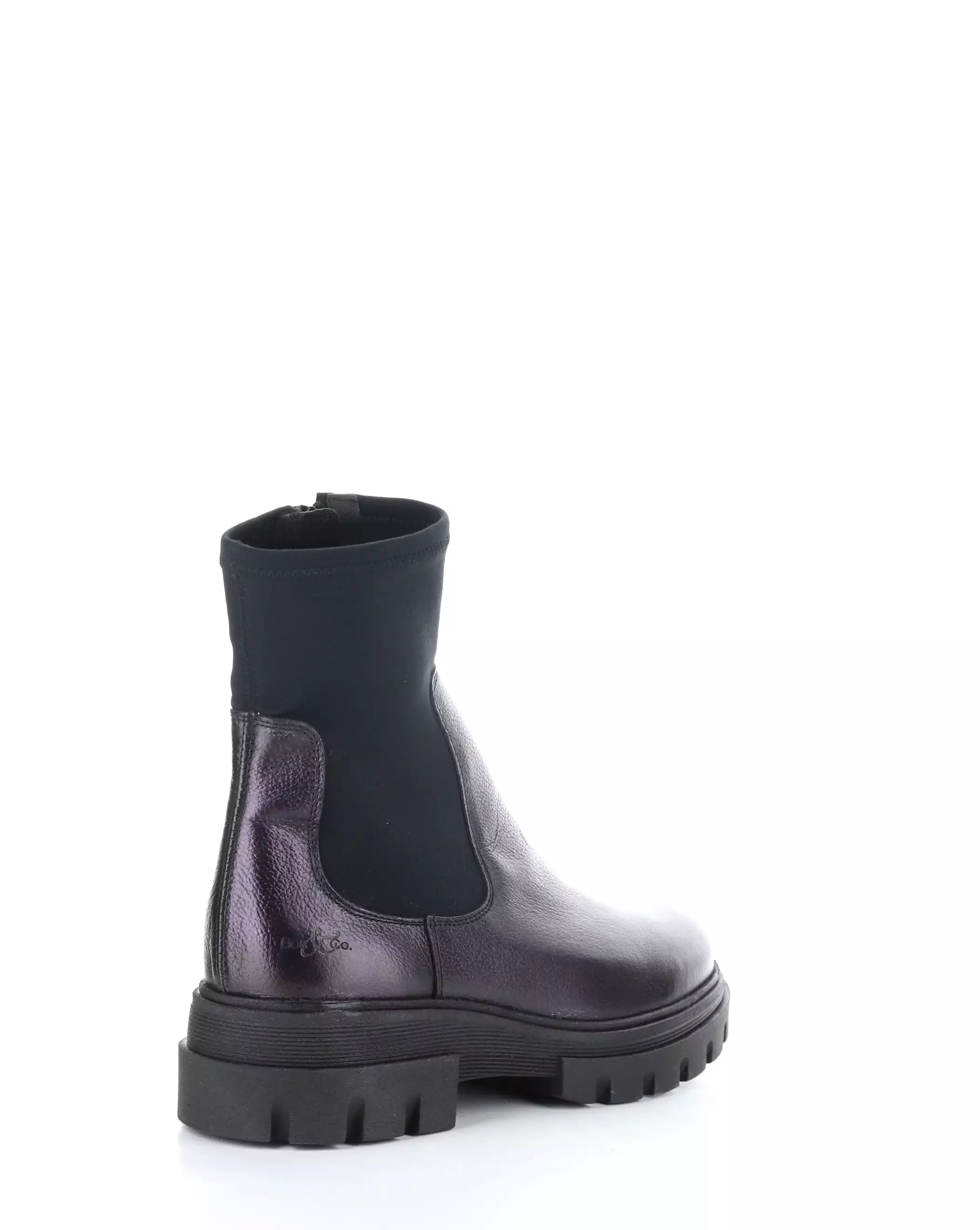 FIVE MAGENTA/BLACK Elasticated Boots