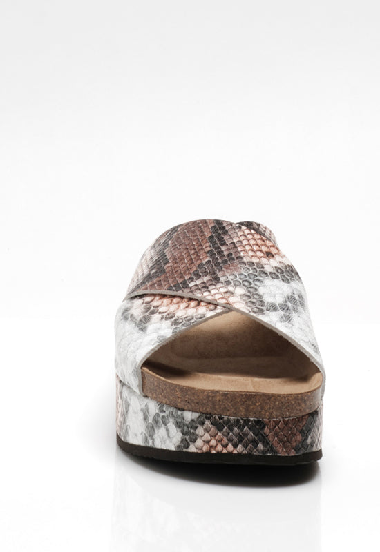 Free People - Sidelines Flatform Sandal Sienna Snake