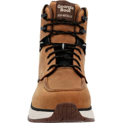 Georgia Men's Durablend Sport 6 Comp Toe WP Work Boot -Brown- GB00624