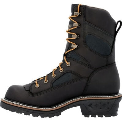 Georgia Men's Ltx Logger 9 Comp Toe WP Work Boot -Black- GB00619